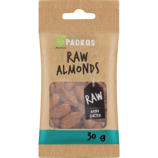 Padkos Raw Almond Nuts Bag 30g