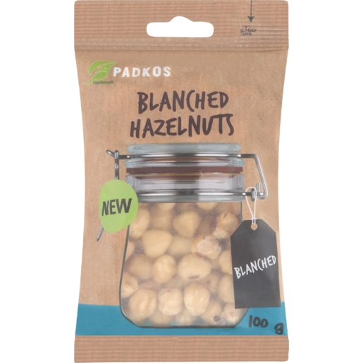 Padkos Blanched Hazelnuts 100g