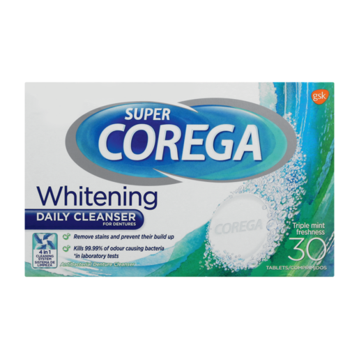 Super Corega Whitening Daily Cleanser 30 Pack