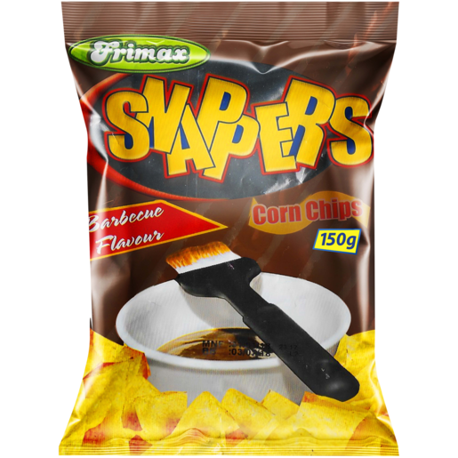 Frimax Snappers Barbeque Flavoured Corn Chips 150g