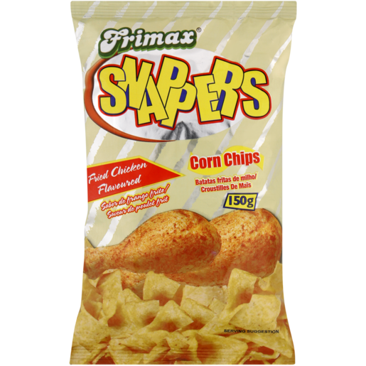 Frimax Snappers Fried Chicken Flavoured Corn Chips 150g