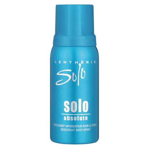 Lenthéric Solo Absolute Mens Body Spray Deodorant 150ml