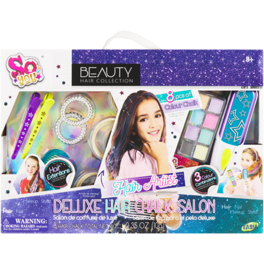 Beauty Hair Collection Deluxe Hair Chalk Salon 11 Piece