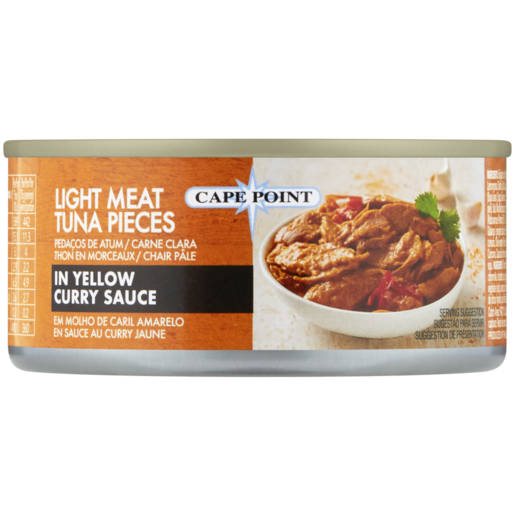 Cape Point Light Meat Tuna Pieces In Yellow Curry Sauce 150g