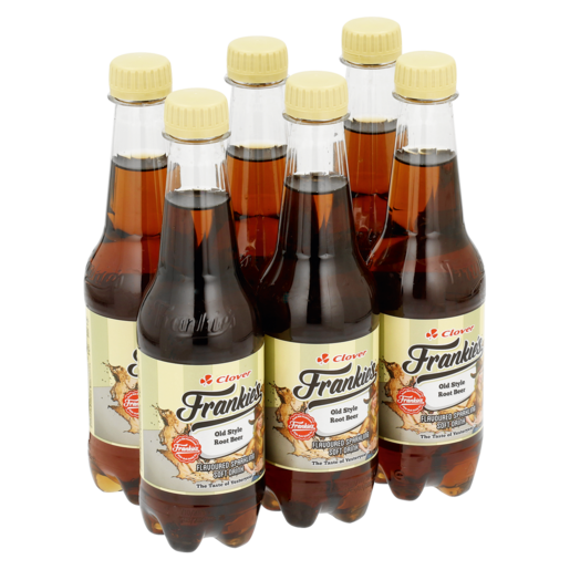 Frankies Root Beer Flavoured Soft Drink 6 x 400ml