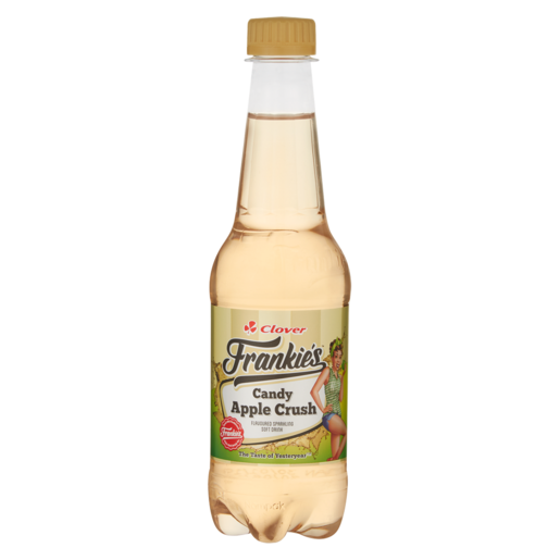 Clover Frankie's Apple Crush Soft Drink 400ml
