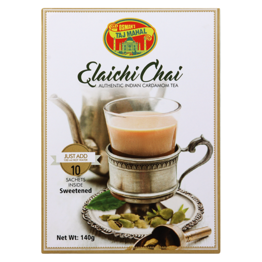 Osman's Taj Mahal Elachi Chai Flavoured Teabags 10 Pack