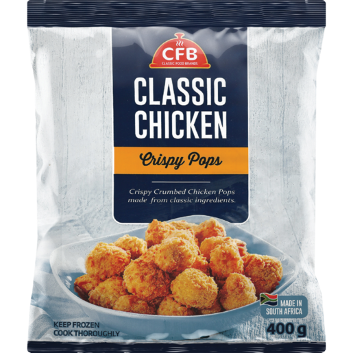 CFB Frozen Classic Chicken Crispy Pops 400g