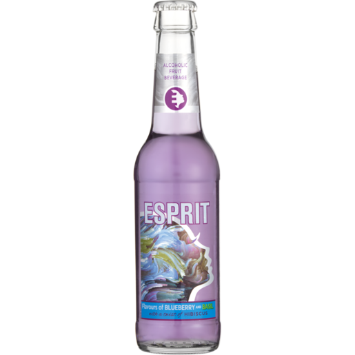 Esprit Blueberry & Basil With A Twist Of Hibiscus Flavoured Fruit Cooler Bottle 275ml