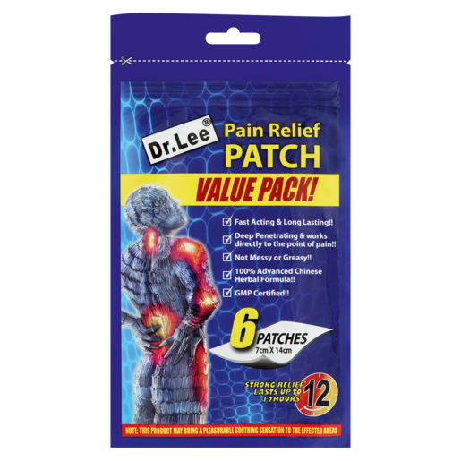 Dr. Lee Pain Relief Patches 6 Pack