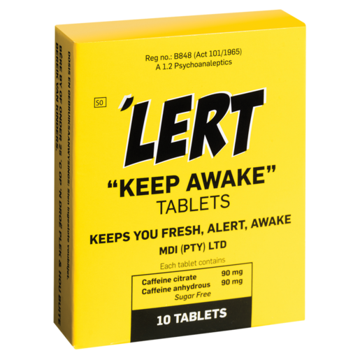 Lert Keep Awake Tablets 10 Pack