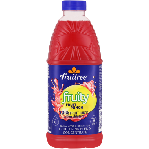 Fruitree Fruity Fruit Punch Concentrated Squash 1.25L