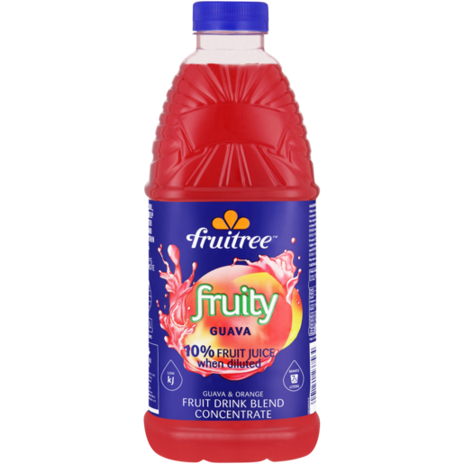 Fruitree Fruity Guava Concentrated Squash 1.25L