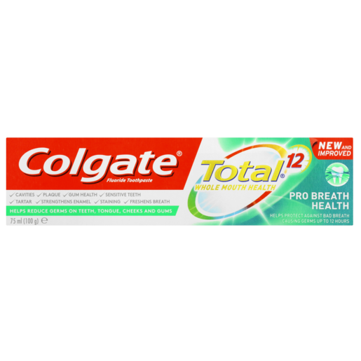 Colgate Total 12 Pro Breath Health Toothpaste 75ml