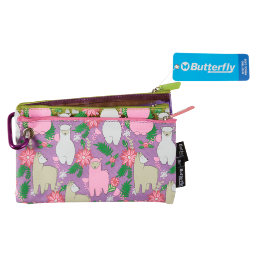 Butterfly B-Fly Trio Pencil Case 3 Piece