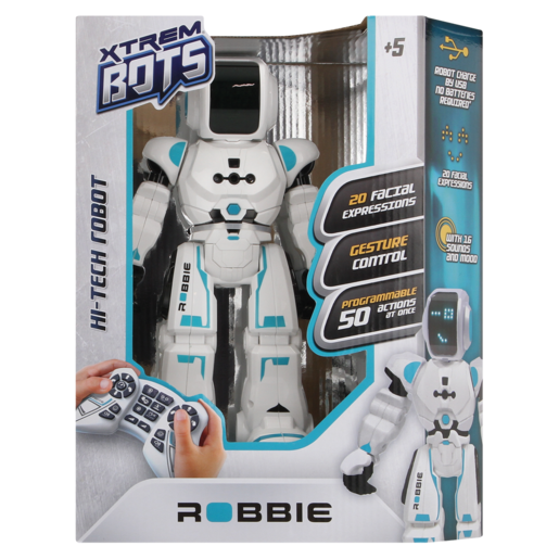 Xtrem Bots Blue Hi-Tech Robbie Robot