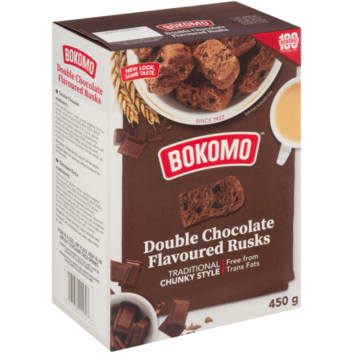 Bokomo Double Chocolate Rusks 450g