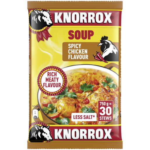 Knorrox Spicy Chicken Flavoured Thickening Soup 750g