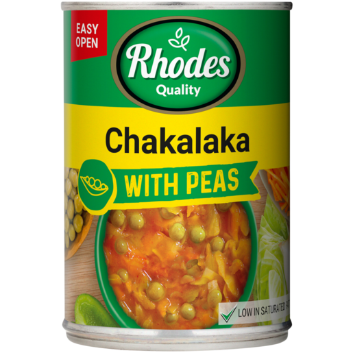Rhodes Chakalaka Peas Can 400g
