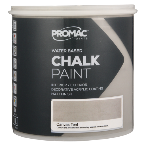Promac Paints Canvas Tent Chalk Paint 1L