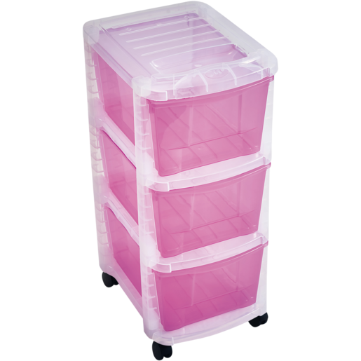 M-Home Pink Commode Storage Unit