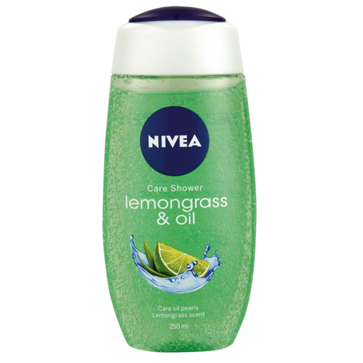 NIVEA Care Shower Lemongrass & Oil Scented Shower Cream 250ml