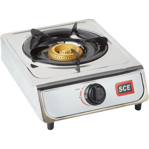 SCE Single Burner Stainless Steel Gas Stove