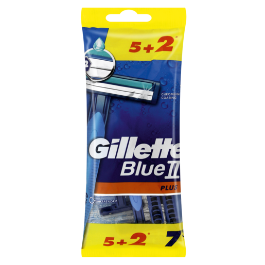 Gillette Blue II Plus Disposable Razor 7 Pack