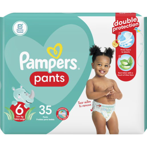 Pampers Pants Active Fit Size 6 16+kg Diapers 35 Pack, Potty Training &  Pull Up Nappies, Nappies, Baby