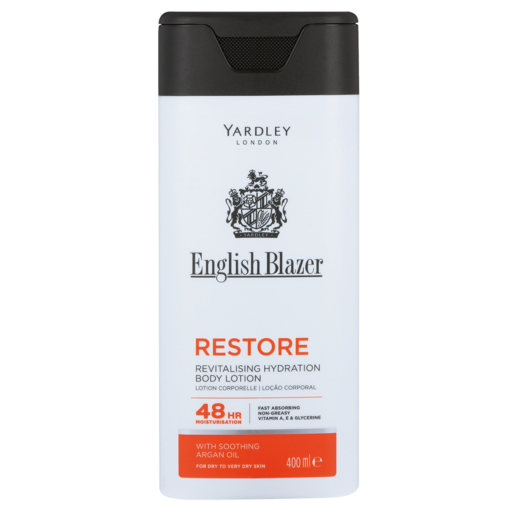 English Blazer Restore Revitalising Hydration Body Lotion 400ml