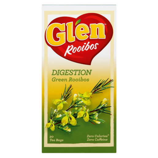 Glen Digestion Green Rooibos Teabags 20 Pack