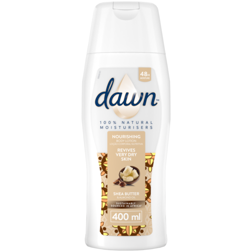 Dawn Shea Butter & Almond Oil Nourishing Body Lotion 400ml