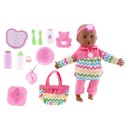 Kid Concepts Doll & Diaper Box Set 45cm
