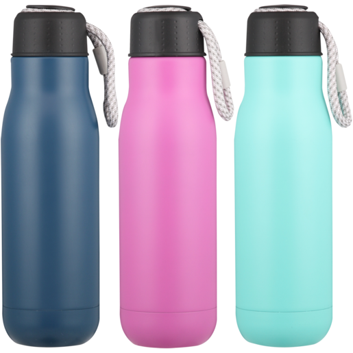 Stainless Steel Thermal Metallic Bottle (Assorted Item - Supplied at Random)