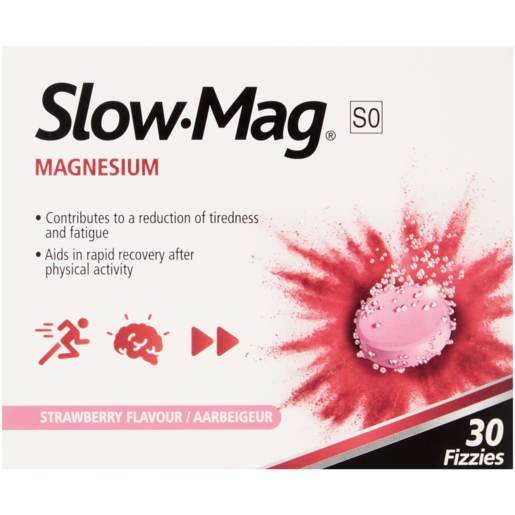 Slow-Mag Magnesium Fizzies 30 Pack