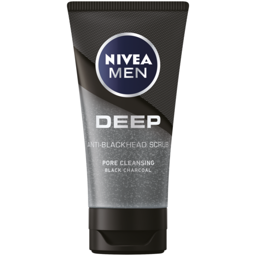 NIVEA MEN Deep Anti-Blackhead Facial Scrub 75ml