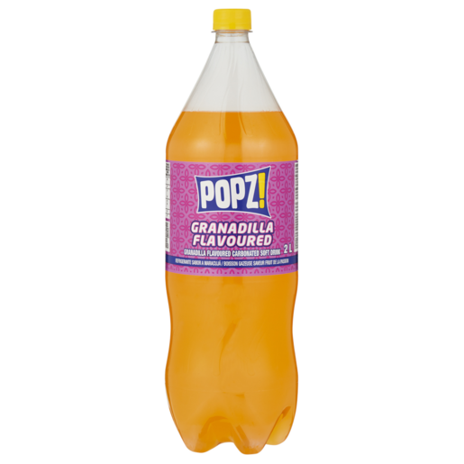 Popz! Granadilla Flavoured Soft Drink 2L