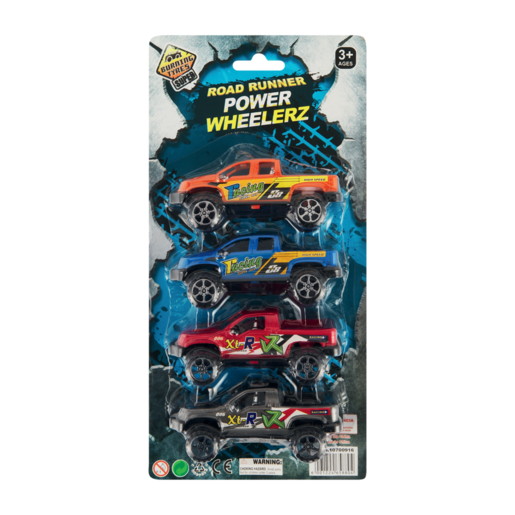 Road Runner Power Wheelerz Toy Car Set