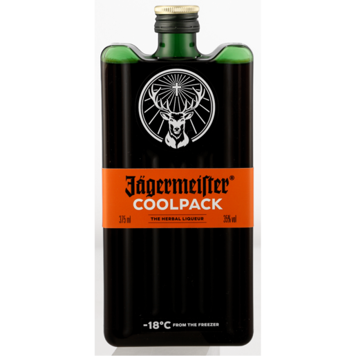 Jägermeister Cool Pack The Herbal Liqueur Bottle 375ml