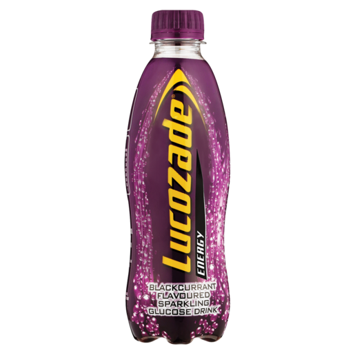 Lucozade Blackcurrant Flavoured Sparkling Glucose Drink 360ml