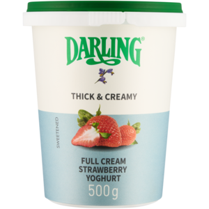 Darling Double Thick & Creamy Plain Full Cream Yoghurt 1kg, Full Cream  Yoghurt, Yoghurt, Fresh Food, Food