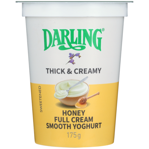 Darling Full Cream Honey Flavoured Smooth Yoghurt 175g