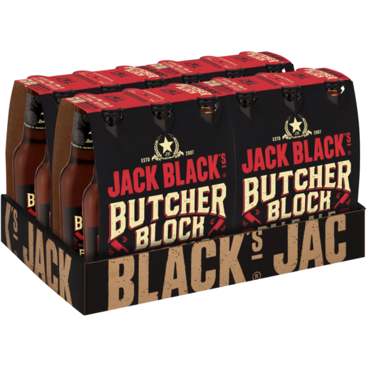 Jack Black's Butcher Block Pale Ale Bottles 24 x 330ml