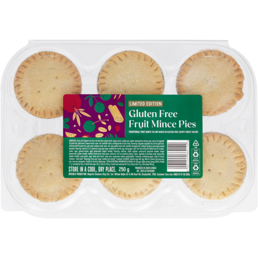 Limited Edition Gluten Free Fruit Mince Pies 250g