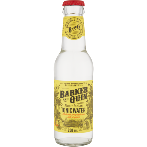 Barker And Quin Finest Indian Tonic Water Bottle 200ml