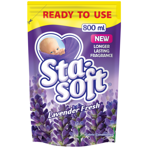 Sta-soft Lavender Fresh Fabric Softener Refill 800ml