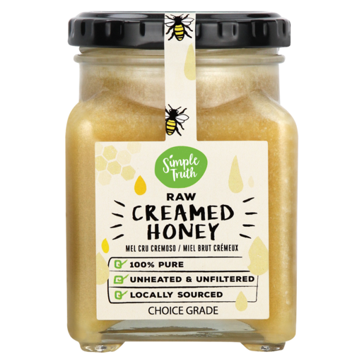 Simple Truth Raw Creamed Honey 370g Honey Spreads Honey 