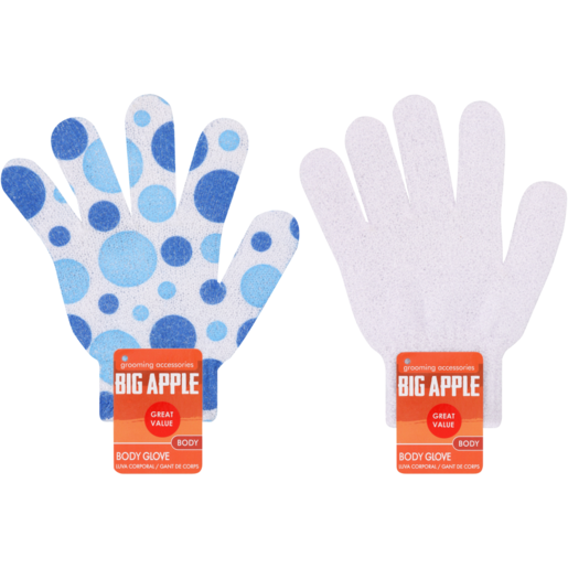Big Apple Body Shower Glove (Assorted Item - Supplied at Random)