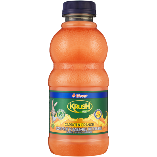 Krush Carrot & Orange Fruit & Vegetable Juice Blend 500ml
