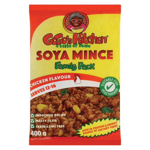 Gogo's Kitchen Chicken Flavoured Soya Mince 400g